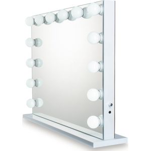 Hollywood spiegel 80x65cm| Cocos-sMake up spiegel met verlichtings-sCosmetica spiegel |