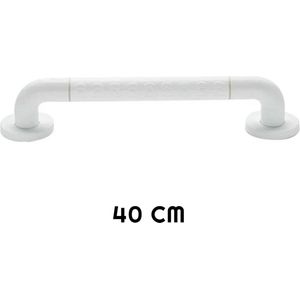 Toilet en badkamer Beugel 40 CM - WC - Stang - Muurbeugel - Ouderen - Handicap - Douche - Vasthouden - Veiligheidsgreep - met bevestigingsmateriaal