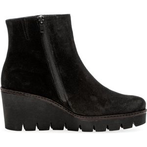 Gabor 780.1 Enkellaarsjes - Enkelboots met rits - Dames - Zwart - Maat 44