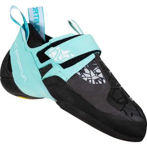 La Sportiva Skwama Vegan - Carbon-turquoise - Maat Damen_EU 39.5