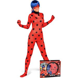 VIVING COSTUMES / JUINSA - Ladybug Miraculous kostuum voor volwassenen - M / L