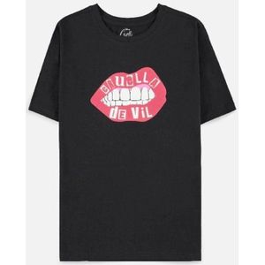 Disney Cruella Dames T-shirt - M - Zwart