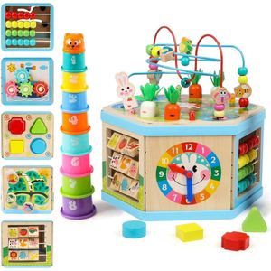 Activiteiten tafel - Activiteitentafel - Speeltafel - Baby - Montessori speelgoed - Kindertafel - Educatief - Interactief - Must have voor uw kind!