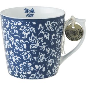 Laura Ashley Blueprint Collectables Mini mok - Koffiemok - Theemok - Sweet Alyssum - 22 cl.