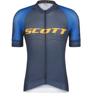 Scott Rc Pro Korte Mouwen Fietsshirt Blauw L Man