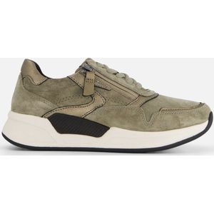 Gabor Rollingsoft Sneakers groen Suede - Dames - Maat 41