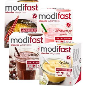 Modifast | Mix Intensive | Voordeelpakket | 4 x Modifast intensive product