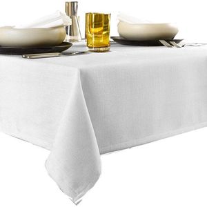 De Witte Lietaer Tafelloper Gibson 50 X 145 Cm Polyester Wit