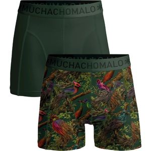 Muchachomalo Heren Boxershorts - 2 Pack - Maat M - Cotton Modal - Mannen Onderbroeken
