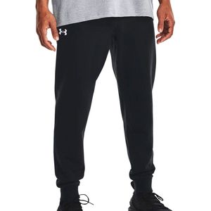 Under Armour UA Rival Fleece Joggers Heren Sportbroek - Zwart - Maat XXL