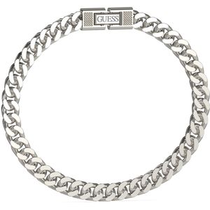 GUESS Heren Armband Staal - Zilver