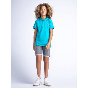 Petrol Industries - Jongens Denim Short Tidalize - Grijs - Maat 176