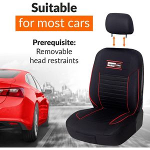 autostoelbeschermer, verstelbaar, verwijderbaar, autostoelkussens, Universal Car Seat Covers,4pcs