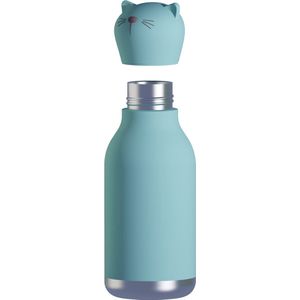 Asobu Besties Kat RVS Kinderdrinkbeker 460ml