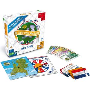 Identity Games Ik Hou van Holland Bordspel - Speel de leukste en nieuwste spellen uit de tv-hit! Geschikt voor 2 teams vanaf 12 jaar