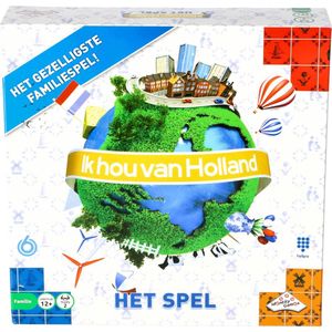 Identity Games Ik Hou van Holland Bordspel - Speel de leukste en nieuwste spellen uit de tv-hit! Geschikt voor 2 teams vanaf 12 jaar