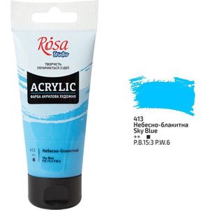 Rosa Studio Acrylverf 75 ml 413 Sky Blue