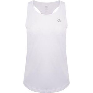 Dare 2b Sporttop Agleam Active Dames Polyester Wit Maat Xs