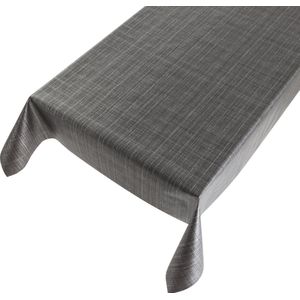 Tweed Antraciet Tafelzeil - 140 x 300 cm