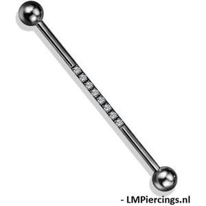 Industrial piercing CNC set zwart