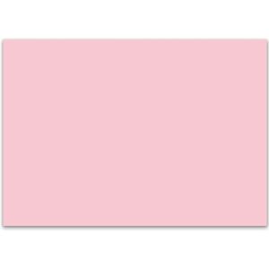 Tafelonderleggers 100 stuks roze DIN A3 vierkant blanco papieren placemats - Wegwerp placemat