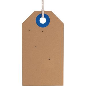 Present Time Memo Bordtag 90 X 50 Cm Kurk Beige/blauw