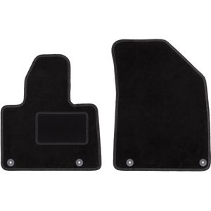 Zwarte voormatten voor: Citroen C5 III X7 liftback, sedan, stationwagen, tourer (2008-2017)