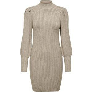 ONLY ONLKATIA L/S DRESS KNT NOOS Dames Jurk - Maat S