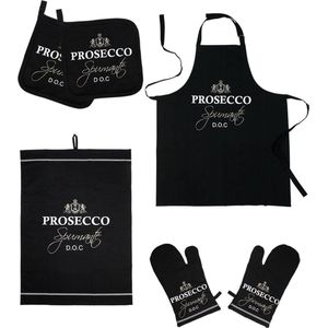 Pannenlappen - Wijn Prosecco - 20x20 - Set van 2 - Mars & More