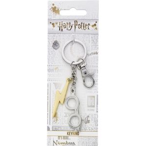 Harry Potter Glasses & Lightning Bolt Keychain Sleutelhanger