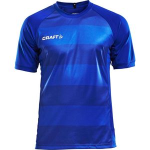 Craft Progress Graphic SS Shirt Heren Sportshirt - Maat XL  - Mannen - blauw