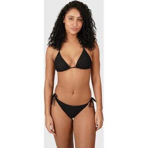Brunotti Mahlia-Mesh Dames Triangel Bikini Set - Zwart - 38