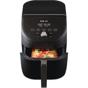 Instant Vortex Slim 5,7L airfryer (zwart) | 20% smaller | superstil met QuickMark | verlengde mand | anti-aanbaklaag | vaatwasmachcinebestendig