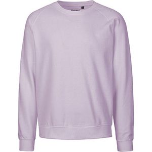 Fairtrade unisex sweater met ronde hals Dusty Purple - XXL
