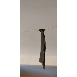 Stoffen slinger - strookjes stof - slinger - 4 meter - 11 vlaggetjes