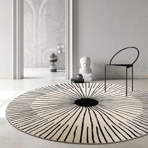 Lopertapijt rond tapijt: diameter: 120 cm,