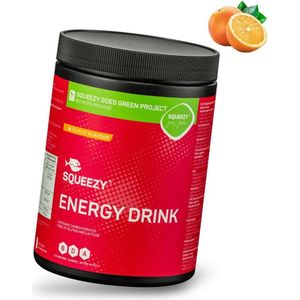 Squeezy Energie Drink 650g Orange Gezondheid| Sport | Sportvoeding | Energiegels | Hardlopen | Alle sporten | Hardloopvoeding | Energygels | Wielrennen | Wielrenvoeding | Energiegels