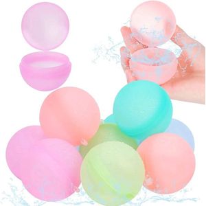 Ya Products - Herbruikbare waterballonnen incl. Opbergzak- 12 stuks - waterbal - waterspeelgoed - duikspeelgoed - tiktok - herbruikbare waterballon - jongens - meisjes - kinderen - voor buiten - voor in het zwembad
