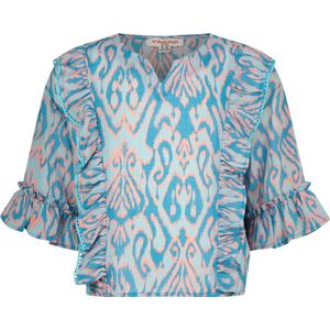 Vingino Top Letty Meisjes T-shirt - Vivid blue - Maat 152