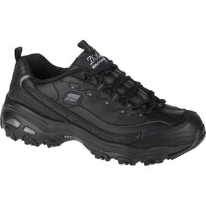 Skechers - D'Lites Sneakers - Black - Leer/Synthetisch - Air Cooled Memory Foam