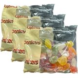 Donkers® | 3 x 1kg Luxe Fruit | Oud-Hollands Snoep | Vruchtenkoekjes | Nostalgie