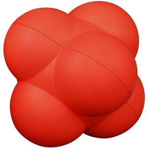 Coated Foam - Reactiebal - 22 centimeter - Rood