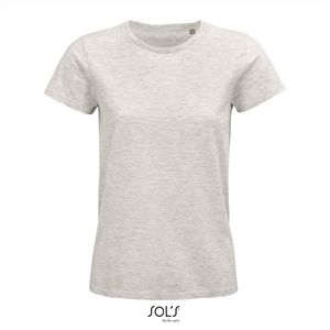 SOL'S - Pioneer T-Shirt dames - Asgrijs - 100% Biologisch Katoen - L