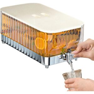 Drankdispenser 53L - Met Kraan - Geschikt voor Koelkast - Handige Waterkan