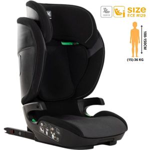Kidsriver Autostoel Omega-S Zwart