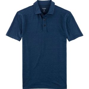 OLYMP Polo Level 5 Casual - slim fit polo - rookblauw