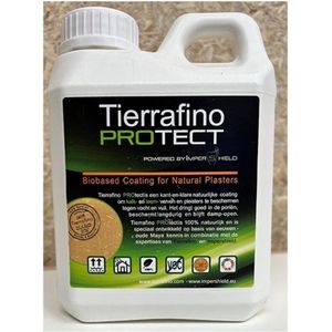 Tierrafino PROtect - Waterbestendige verf - Waterdichte coating - Transparant - Natuurlijke grondstoffen - 20 Liter