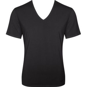 sloggi men ZERO Feel Heren V-Neck shirt - Black - Maat S