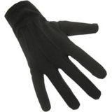 Zwarte korte handschoenen S