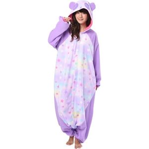 Sterren Panda Onesie Premium Verkleedkleding - Volwassenen & Kinderen - XL (175-195 cm)